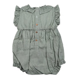 Wedoble Pagliaccetto Mezza Manica Fantasia Quadretti per Neonata V2507705R VERDE WEDOBLE 