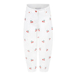 Stella Mccartney Jeans Tinta Unita con Ricami Ciliegie per Bambina TW6B800X BIANCO STELLA McCARTNEY 
