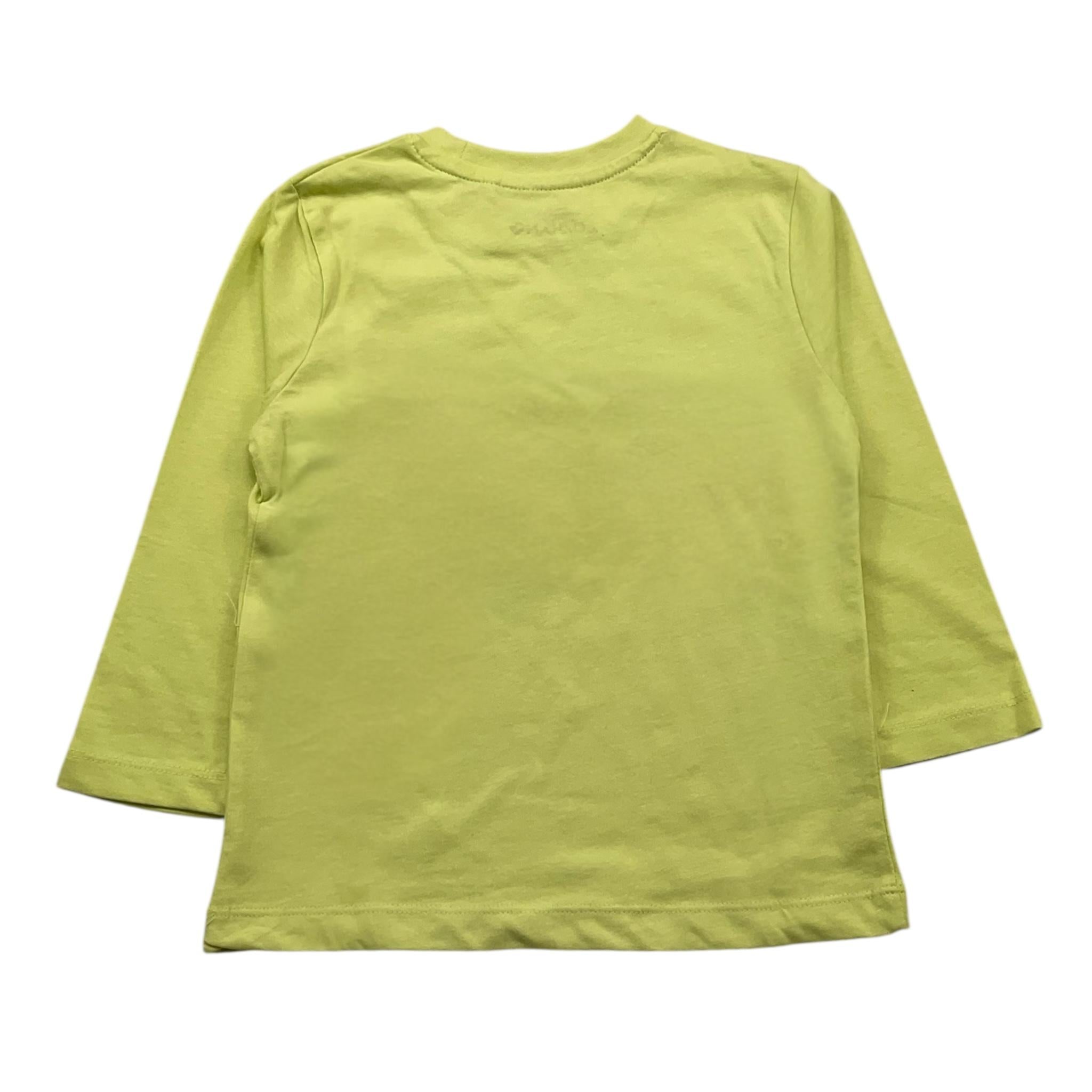 LOSAN shirt girocollo tinta unita con stampa Verde per Neonato LKBA030303N VERDE LOSAN 