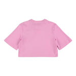 Msgm T-Shirt Girocollo Tinta Unita per Bambina S5MSJGTH118 ROSA MSGM 