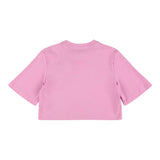 Msgm T-Shirt Girocollo Tinta Unita per Bambina S5MSJGTH118 ROSA MSGM 
