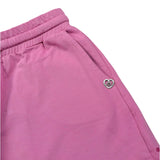 Please Short Tinta Unita con Elastico In Vita per Bambina RE00042G72X ROSA PLEASE 