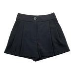 TWINSET short tinta unita con girovita regolabile Nero per Bambina 242GJ211CX NERO TWINSET 