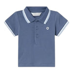 Mayoral Polo Mezza Manica Tinta Unita per Neonato 190X BLU MAYORAL 