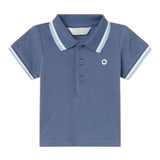 Mayoral Polo Mezza Manica Tinta Unita per Neonato 190X BLU MAYORAL 