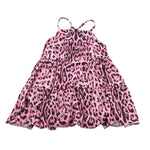 4Giveness Abito Tinta Unita con Fantasia Maculata per Neonata FGCN3965 ROSA 4GIVENESS 