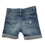 Guess Bermuda In Denim Tinta Unita con Girovita Regolabile per Neonato DHDHH BLU GUESS 