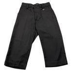 I'M BRIAN pantalone tinta unita con girovita regolabile Nero per Bambino PA3074JX NERO I'M BRIAN 