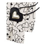 MAYORAL abito tinnta unita girocollo con fantasia e borsetta Bianco per Neonata 4931N BIANCO MAYORAL 