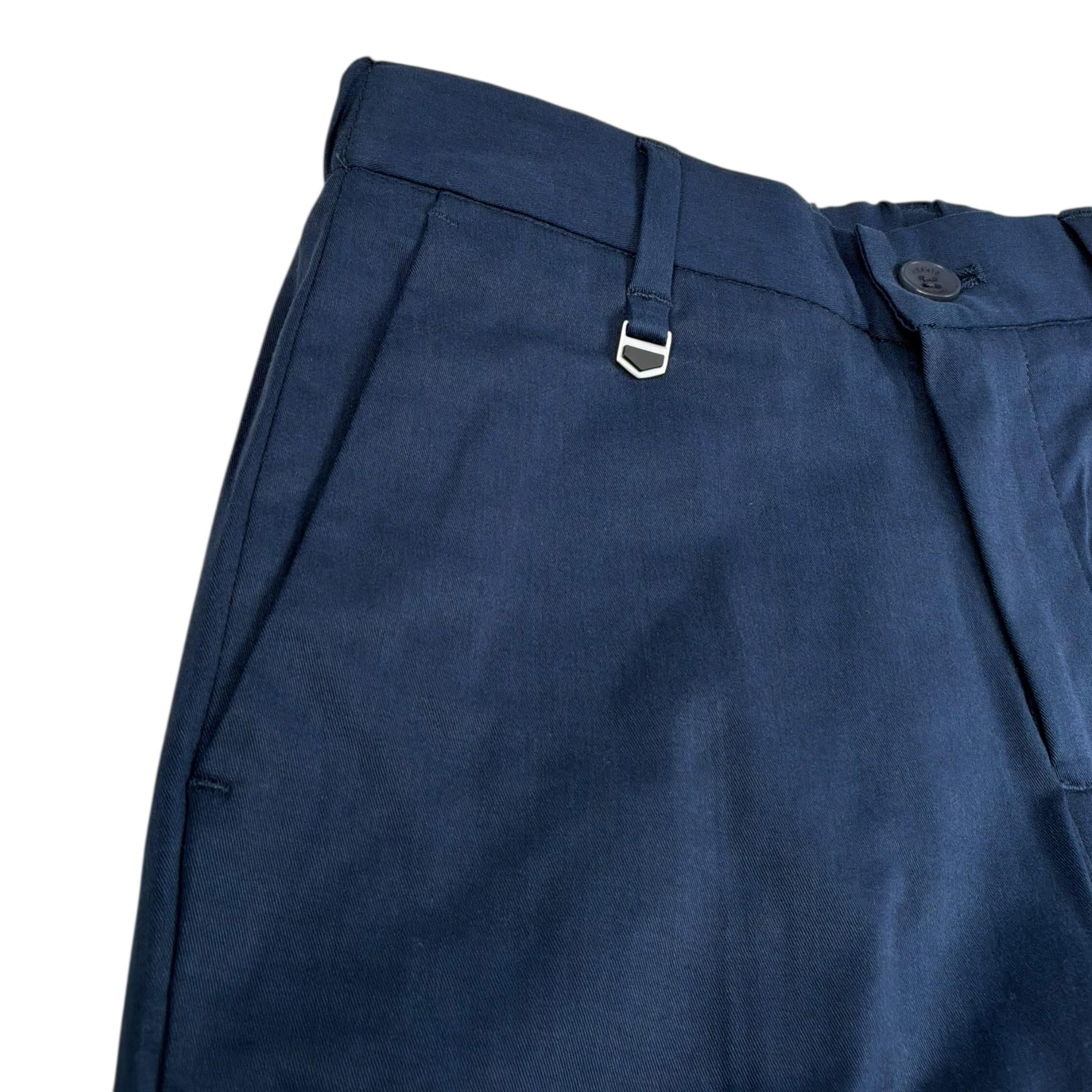 Antony Morato Pantalone Tinta Unita con Elastico In Vita per Bambino MKTS00019XX BLU ANTONY MORATO 