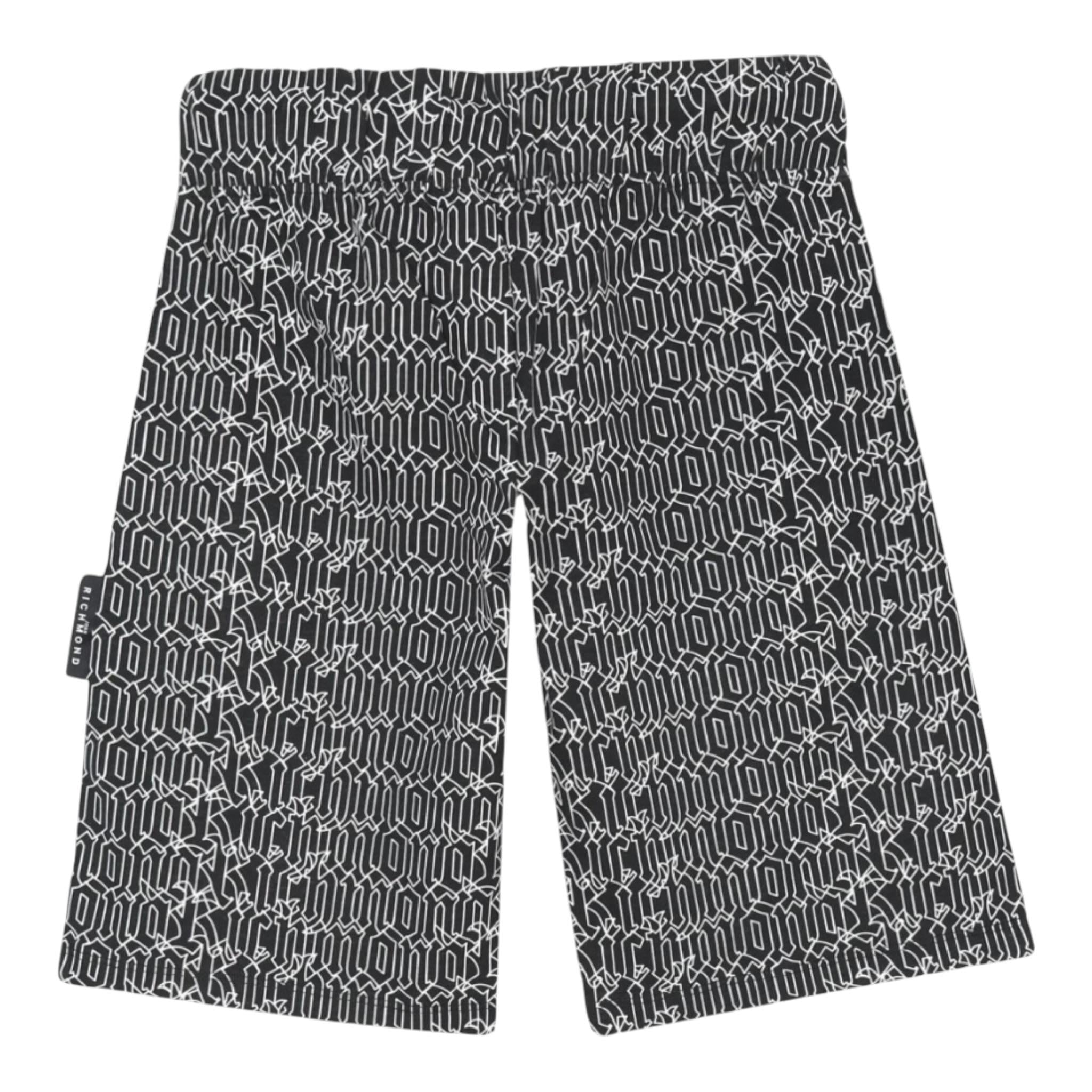 John Richmond Completo 2 Pezzi T-Shirt-Bermuda Nero per Bambino RBP25129CJX NERO JOHN RICHMOND 