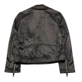 JOHN RICHMOND chiodo in pelle tinta unita Nero per Bambina RGA25161GB NERO JOHN RICHMOND 