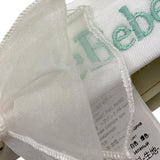 Le Bebe' Fascia Tinta Unita con Fiocco per Neonata LBG5613 BIANCO LE BEBE' 