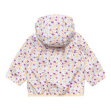 K-Way Giubbino Tinta Unita con Zip E Cappuccio per Neonata K2137YWXX BIANCO K-WAY 