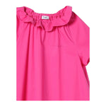 Il Gufo Abito Tinta Unita Mezza Manica per Bambina P25VM781C0046 FUXIA IL GUFO 