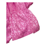 Caffe' D'Orzo Abito Tinta Unita con Fantasia  per Bambina ZW1A10 GLICINE CAFFE' D'ORZO 