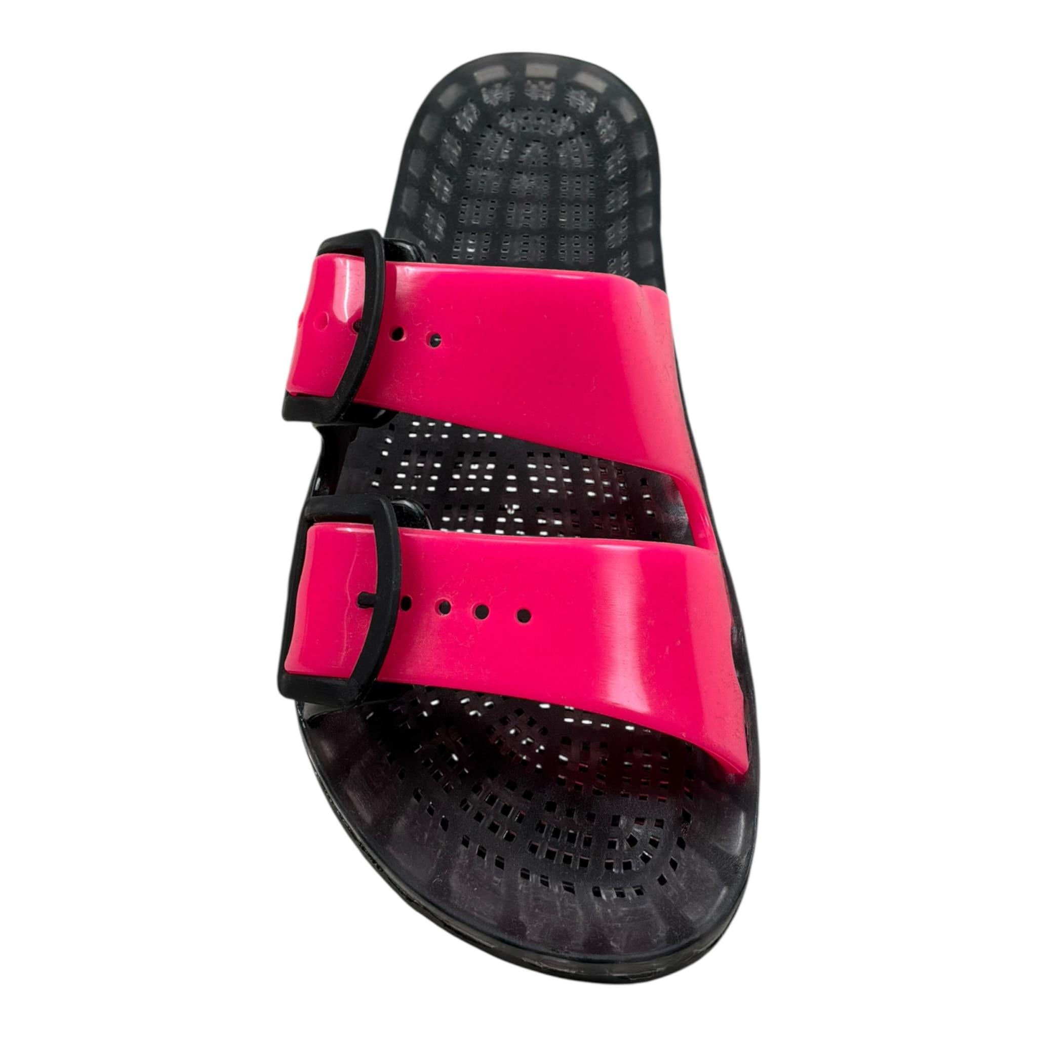 Sensi Ciabatta Bicolore per Bambina 4151BF NERO/FUXIA SENSI 