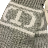 TWINSET guanti tinta unita con logo Grigio per Bambina 242GJ501E GRIGIO TWINSET 