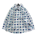 Daniele Alessandrini Camicia Tinta Unita con Stampa per Neonata 1295C00177 BIANCO DANIELE ALESSANDRINI 