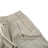 Numbers Pantalone tinta unita con Elastico In Vita Beige per Bambino RRJJR BEIGE NUMBERS 