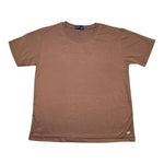 Emanuel Pris T-Shirt Girocollo Tinta Unita per Bambino ETS3136R MARRONE EMANUEL PRIS 