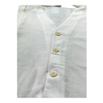 Paolo Pecora Gilet Tinta Unita per Bambino PP4189 BIANCO PAOLO PECORA 