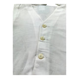 Paolo Pecora Gilet Tinta Unita per Bambino PP4189 BIANCO PAOLO PECORA 