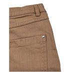 Sarabanda Short Tinta Unita con Girovita Reglabile per Bambina D4209 MARRONE SARABANDA 