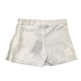 Little Bear Short Tinta Unita Plissettato Bianco Per Neonata
