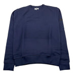 OVER-D felpa chiusa girocollo tinta unita Blu per Bambino OK1484SFL BLU OVER-D 