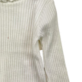 NANAN maglia modello lupetto tinta unita a costine Bianco per Neonata I2455612B BIANCO NANAN 