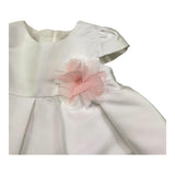 Mayoral Abito Cerimonia Tinta Unita con Culotte per Neonata 1861 BIANCO MAYORAL 