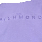 John Richmond Felpa Tinta Unita con Cappuccio E Stampa per Bambina RGP26006FE LILLA JOHN RICHMOND 