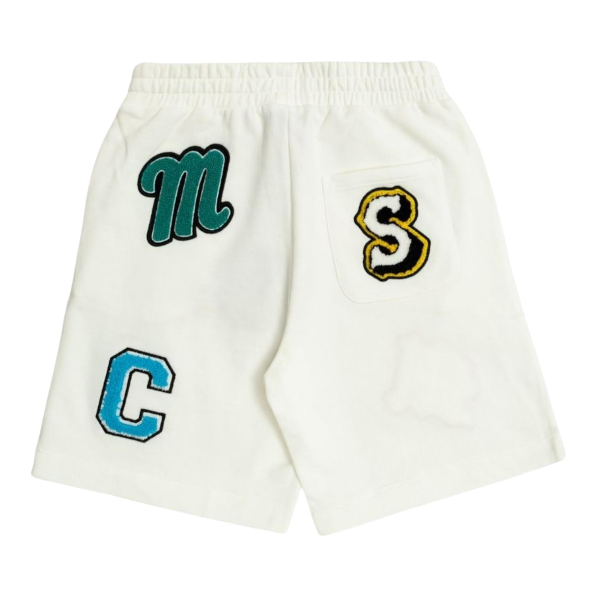 Stella Mccartney Bermuda In Tuta Tinta Unita con Stampa per Bambino TW6R09 BIANCO STELLA McCARTNEY 