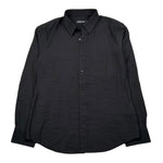 Antony Morato Camicia Manica Lunga Tinta Unita per Bambino MKSL00287 NERO ANTONY MORATO 