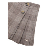 EMPORIO ARMANI gonna tinta unita con bottoni Beige per Bambina 6D3N05 BEIGE EMPORIO ARMANI 