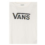 VANS shirt girocollo tinta unita con stampa logo Panna per Bambina VN000K97FS8 PANNA VANS 