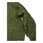 LIU JO maglia girocollo tinta unita con trecce Verde per Bambina GF4214 VERDE LIU JO 