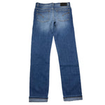 DONDUP jeans tinta unita con girovita regolabile Blu per Bambino DMPA052 BLU DONDUP 
