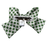 La Stupenderia Spilla Fiocco Fantasia A Pois per Bambina AJMT76 BEIGE LA STUPENDERIA 