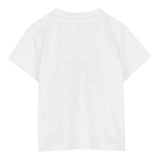 Kenzo T-Shirt Girocollo Tinta Unita con Stampa per Neonato K60977 BIANCO KENZO 