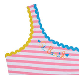 Saint Barth Costume 2 Pezzi Fascia-Mutandina per Bambina VIVYW BIANCO/ROSA SAINT BARTH 