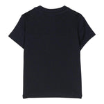 Boss T-Shirt Girocollo Tinta Unita con Stampa per Neonato J05P12 NERO BOSS 