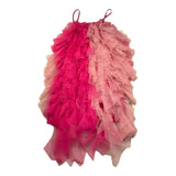 Met Abito Bretelline Bicolore In Tulle per Bambina ME300 FUXIA/ROSA MET 