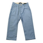 Daniele Alessandrini Pantalone Tinta Unita con Girovita Regolabile per Bambino 1295P00006J AZZURRO DANIELE ALESSANDRINI 