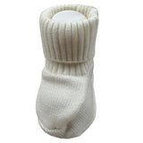 Maglifici di Verona Babbucce Tinta Unita per Neonato 045316 BIANCO MAGLIFICI DI VERONA 