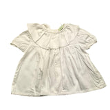 Wedoble Camicia Mezza Manica Tinta Unita Panna Per Neonata