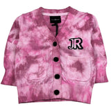 John Richmond Cardigan Tinta Unita con Logo per Neonata RIP26051CD ROSA JOHN RICHMOND 