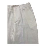 I'M Brian Pantalone Tinta Unita Con Girovita Regolabile Bianco Per Bambino