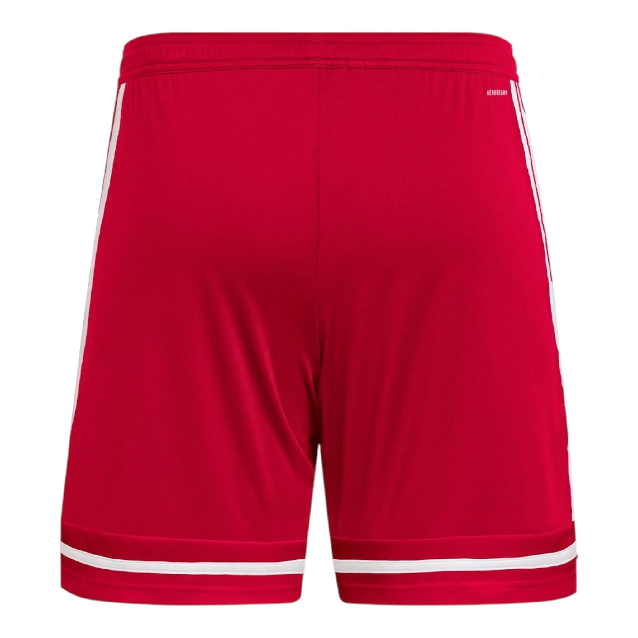 Adidas Bermuda Tinta Unita con Logo per Bambino JN5455 ROSSO Adidas 